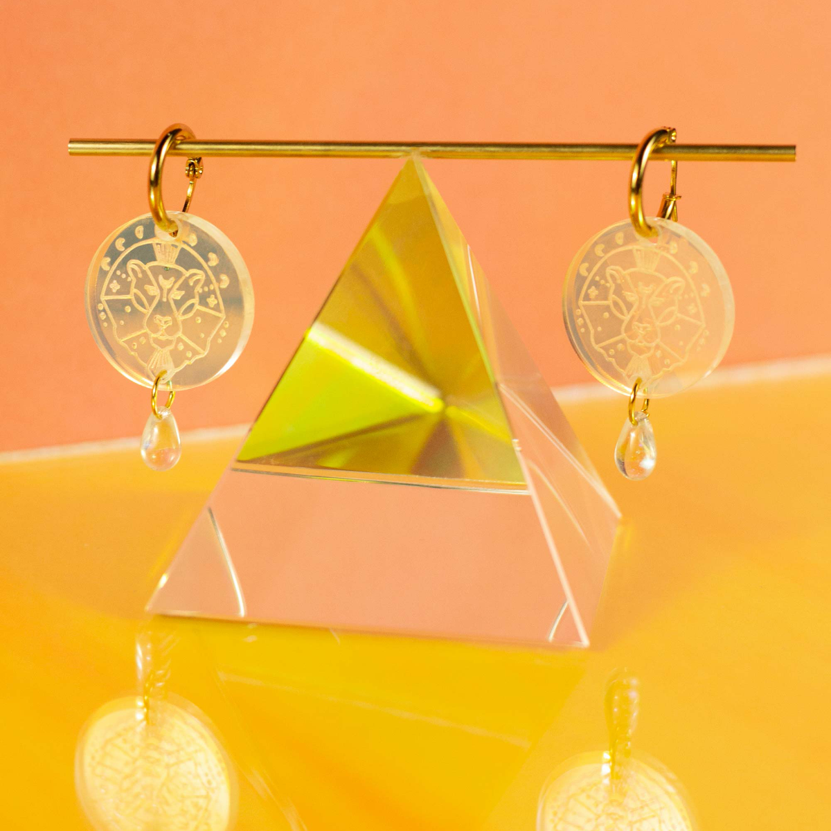 Zodiac Charm Huggies