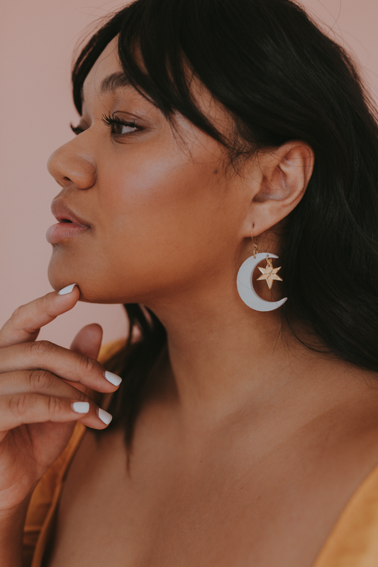 Sun and Moon Earrings